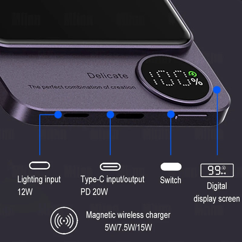 SnapCharge™ Wireless Fast Charger For iPhone 15 14 13